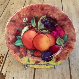 EMAIL DE LIMOGES SIGNED PLATE